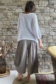Conrad Grunge Loose Cotton Knit White  Pre order due 1 week 